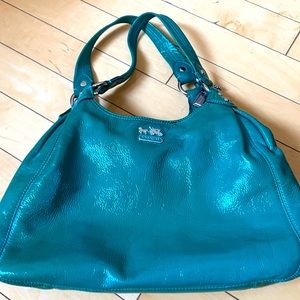 Kelly Green Coach Bag